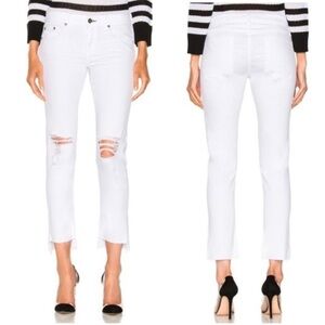 Rag And Bone 26 Dre Capri‎ Distressed Jeans